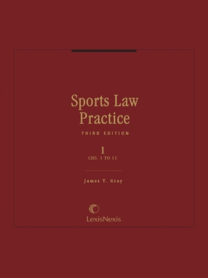cover image of Sports Law Practice